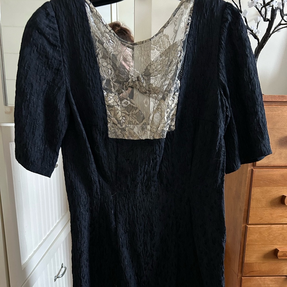 Women’s unique open backed dress